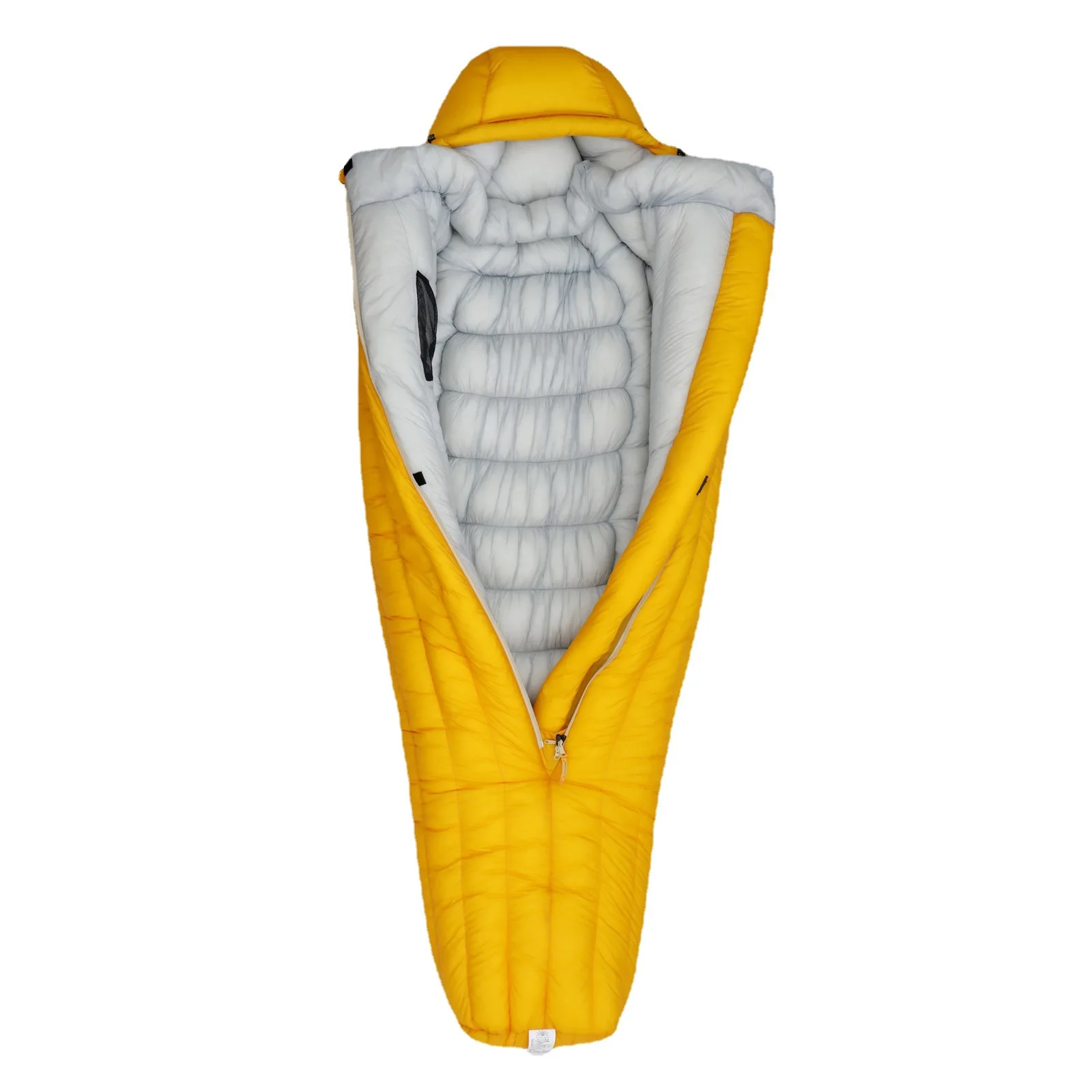 Camping Sleeping Bag 800 puffs 10D Waterproof White Goose Down Ultralight Thickened Sleeping Bag