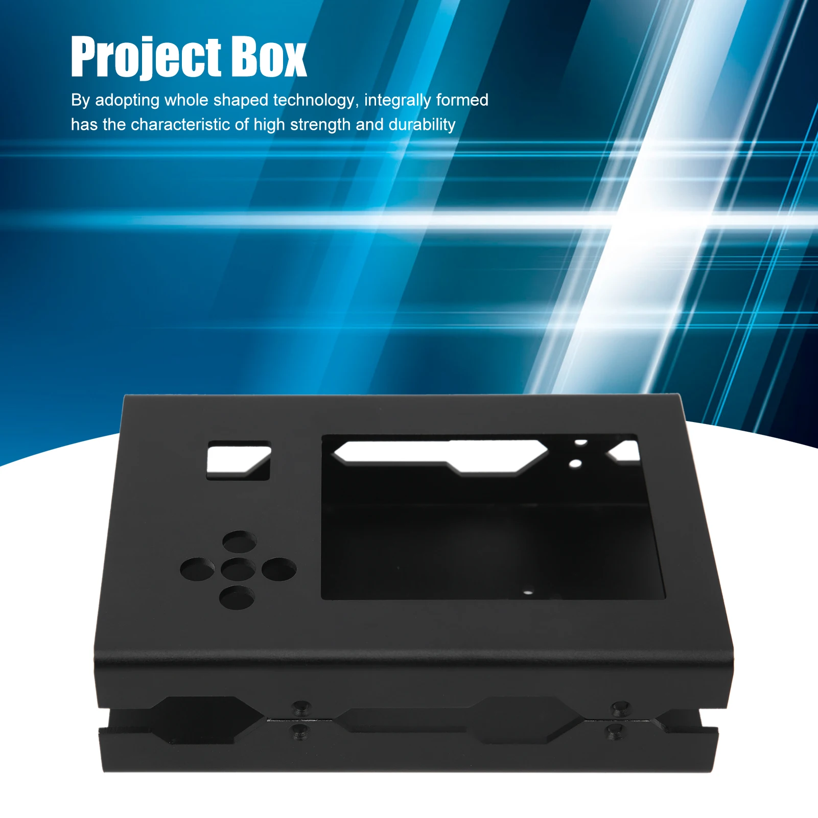 Aluminum Alloy Case Enclosure Shell Project Box Protective Housing for PortaPack H2 Aluminum Alloy Enclosure DIY Project Housing