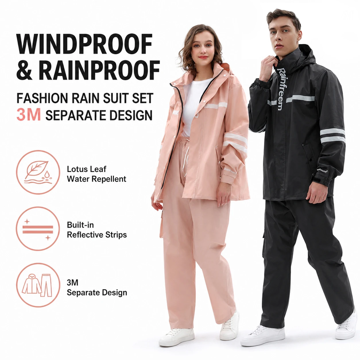 waterproof-breathable-2-piece-unisex-rain-suit-jacket-pants-packable-lightweight-mesh-lined-ideal-for-golf-fishing-moto