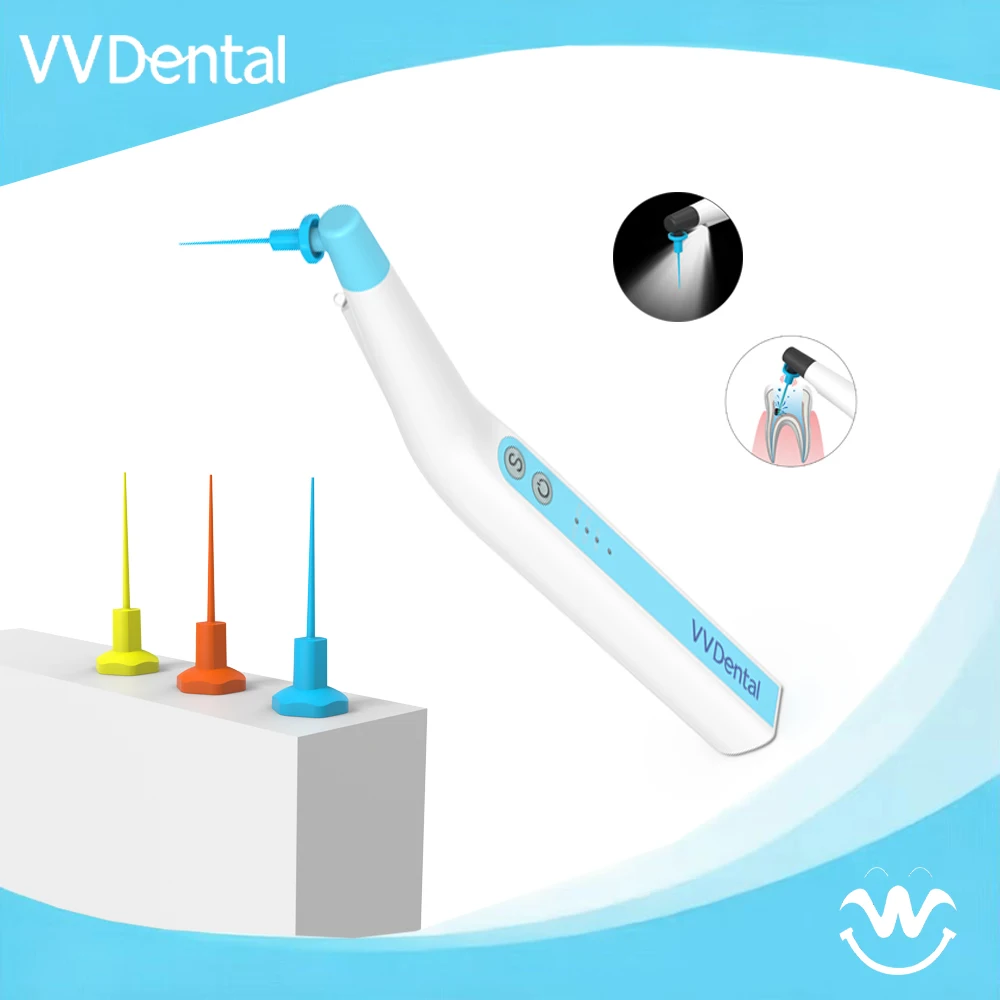 VVDental Dental LED Sonic Irrigator Endo Activator For Root Canal Treatment Dental Endodontic Cleaning Rinsing Tools