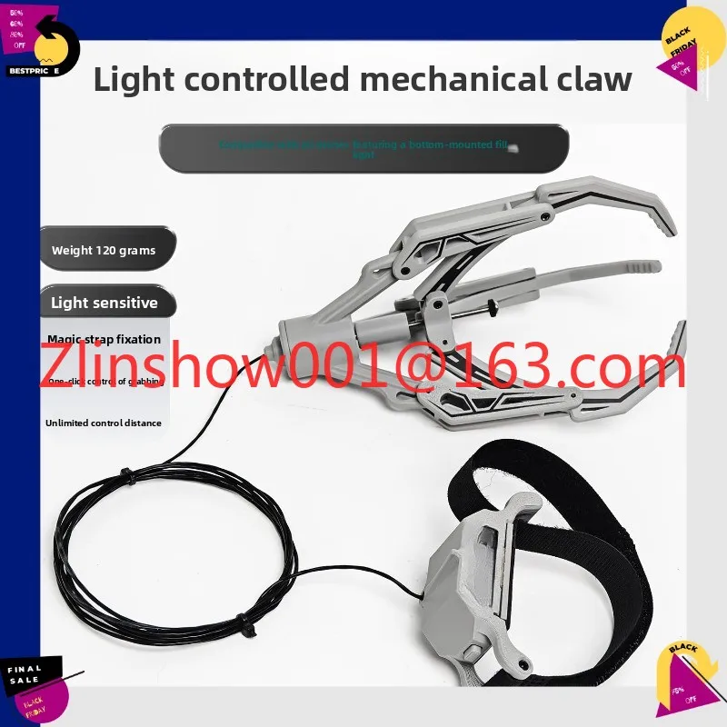 Drone universal light control mechanical claw, gripper outdoor rescue airdrop thrower