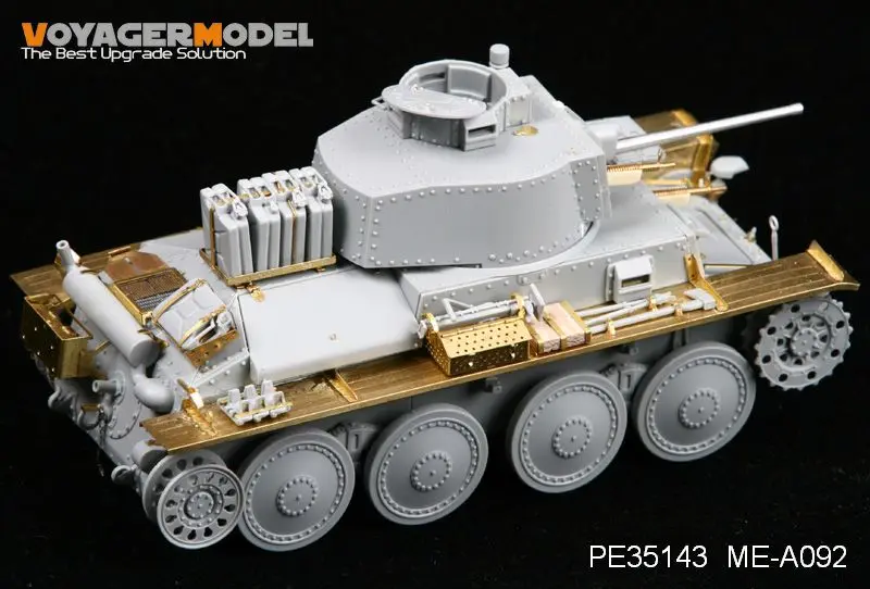 Voyager Pzkpfw Modelo Voyager, AusfG 38t, para DRAGON 6290, WWII, PE35143, 1:35