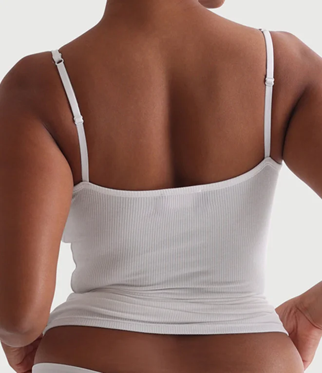 Tank Tops Woman O-Neck Solid Color Sports Yoga Suit Vest Summer Casual Tight Fit Solid Color Backless Camisole Top Daily Vest - Image 4