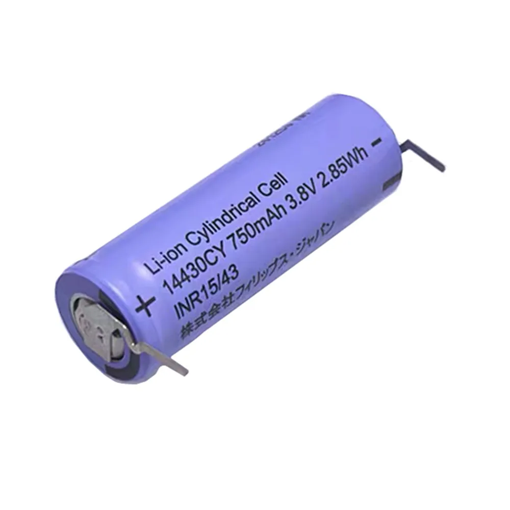3.8V 14430CY 750mAh US14430VR Battery For Philips Shaver Razors HS8460 HS8440 HS8420 HS8423 HS8070 8060 HS8020 PT710 PT715 PT720