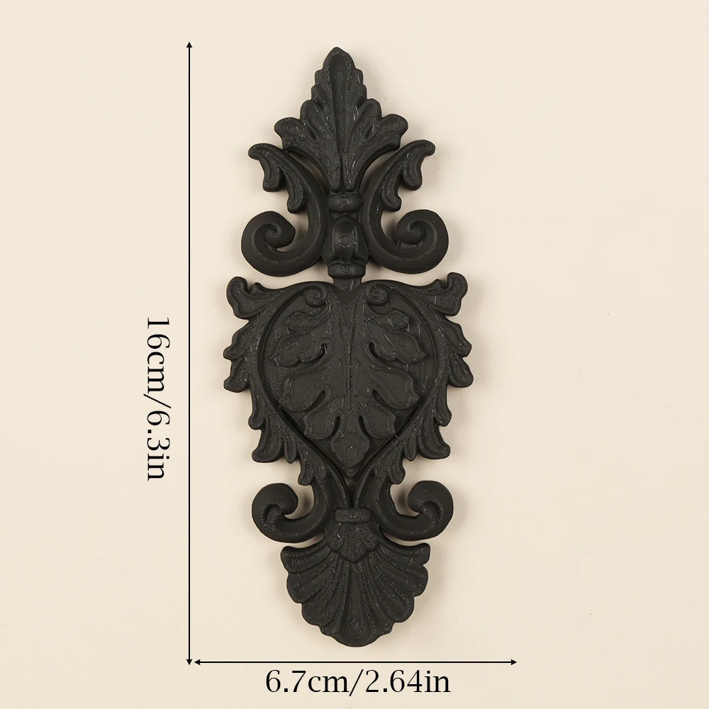 Cross-Border Retro Gothic Style Scrollwork Wall Plaque For Dark Style Home Wall Art Decor Scenario - view 6