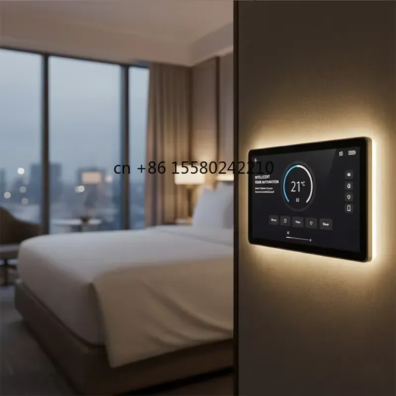8 Inch Smart Home IOT Hotel Automation Control Hub Panel Business Rockchip WiFi RJ45 4G Android Tablet PC Capacitive Touch