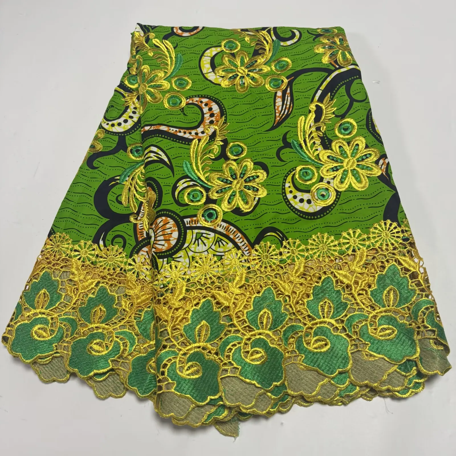 Kain Brokat Cerecloth Terbaru 2025, Model Afrika Nigeria Prancis untuk Gaun Pesta Pernikahan Mewah dan Jahitan Pengantin