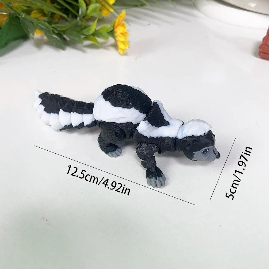 3d Printing Cute And Realistic Mephitine Model Creative Desktop Decoration Sculpture Ornaments Holiday Gifts - Detail 1