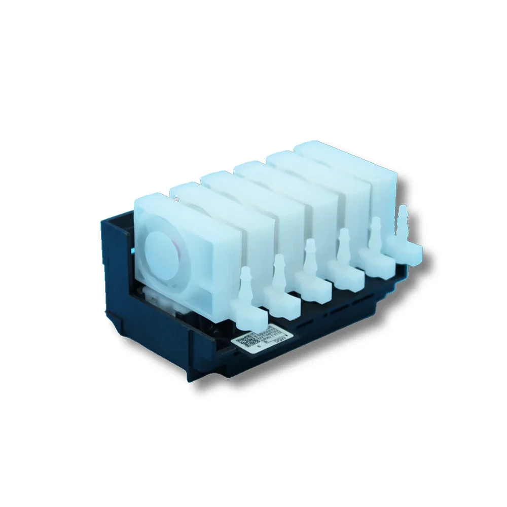 Adaptador de Cabezal de Impresión L18050 L8050 XP600 EcoTank DTF, Convertidor de Cabezal de Impresora con Válvula Unidireccional y Amortiguador de Tinta Blanca para Epson