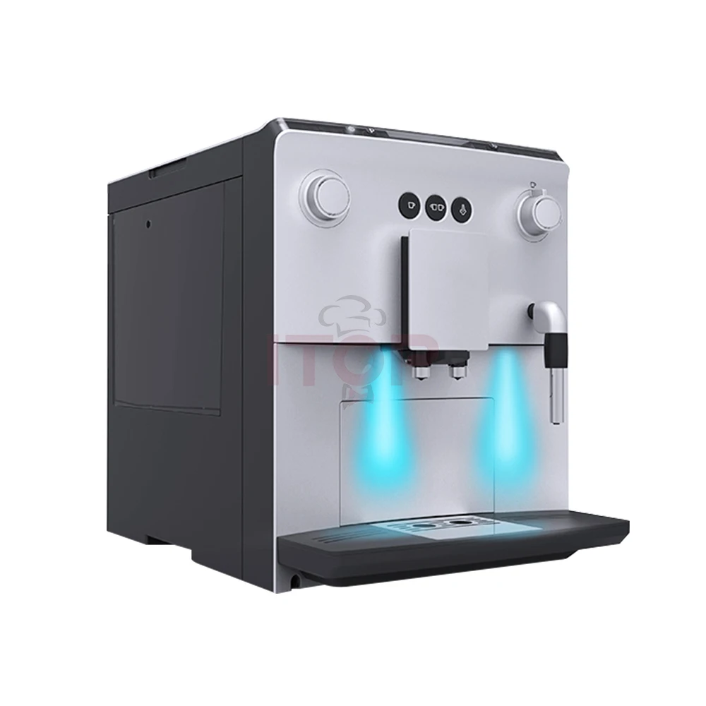 ITOP Automatic Cappuccino Coffee Machine Suitable for Home or Office Grinding Extracting Frothing ULKA Pump 15 Bar 110V-240V