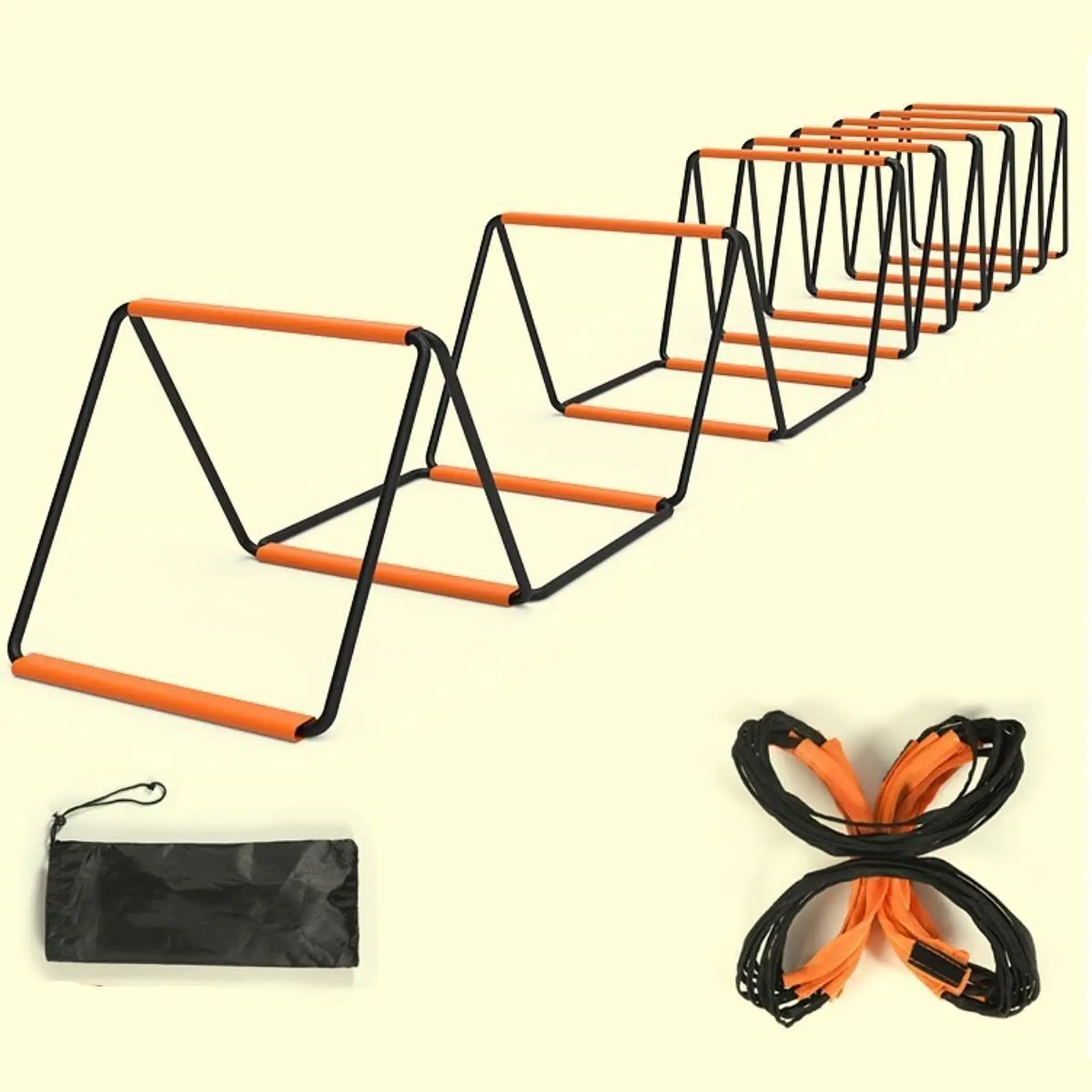 Agility Ladder Fitness Feet Training Multipurpose 16 Rung Training Equipment Fitness Training Speed Ladder Power and Strength