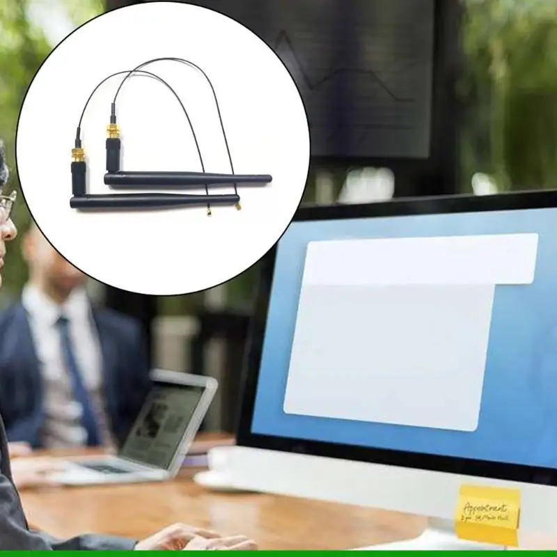 U55C 2PCS ăng -ten 3DB mạnh mẽ cho chuối khuếch đại công bằng