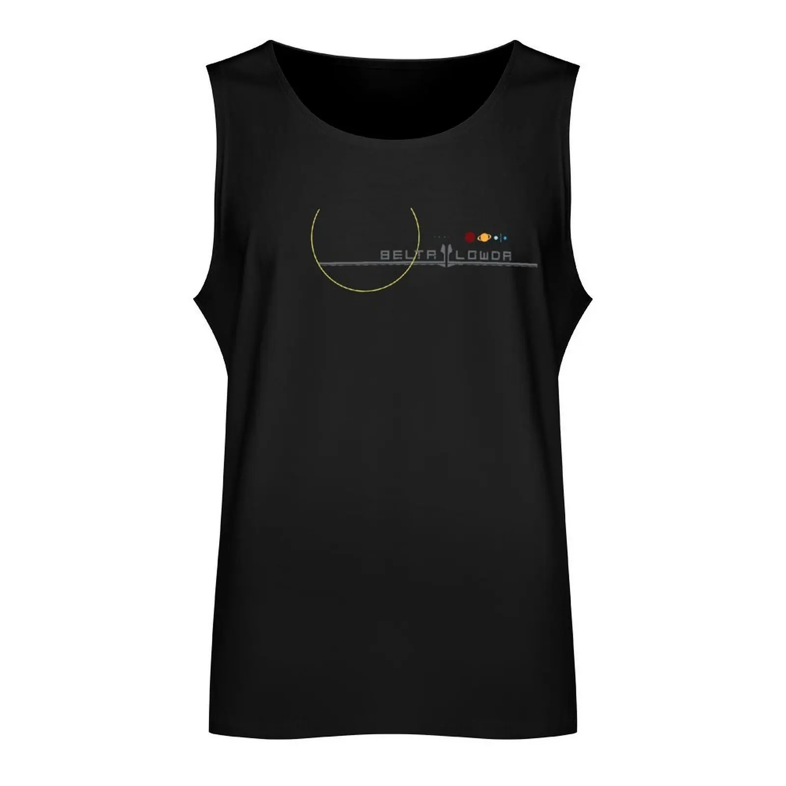 BELTA LOWDA Solar System the Expanse minimalist Tank Top sleeveless man shirts bodybuilding