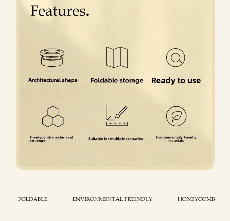 Decorative display cabinet folding light exhibition special exhibition stand creative design