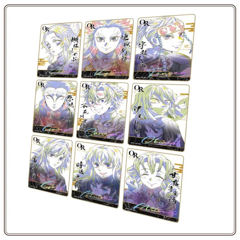 Original English Version of Demon Slayer: Kimetsu No Yaiba Card 7th Anime Kamado Tanjirou Character Card Hobby Collection Gift
