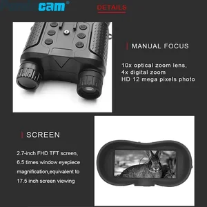 NV8160/NV8000 Digitales Teleskop -Jagd -Infrarot 1080p Nachtsicht Fernglas mit Helmmontagadaptern Montageadapter 8 Hauptverkaufs Nachtsicht NV 008 - №6