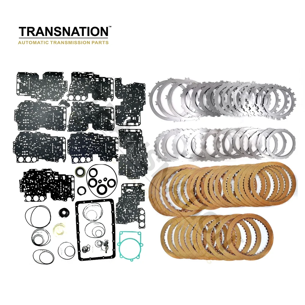 Transnation A341F A341E 30-41LE Auto Transmission Rebuild kit Overhaul Seals With Clutch Plates Fit For Toyota Car Accessories