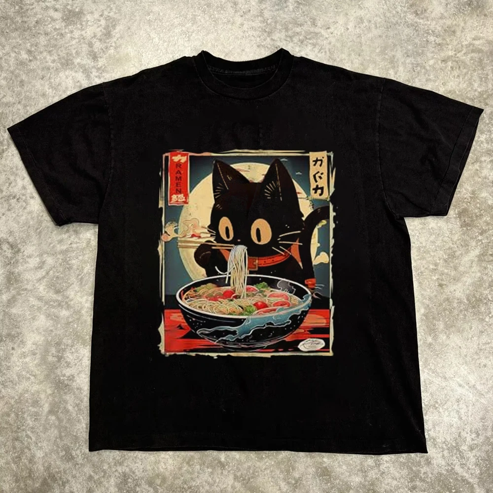 Kaos Grafis Huruf Harajuku Y2k Atasan Pria Wanita High Street Oversized Kaos Pro Choice Streetwear Vintage Tee Pakaian