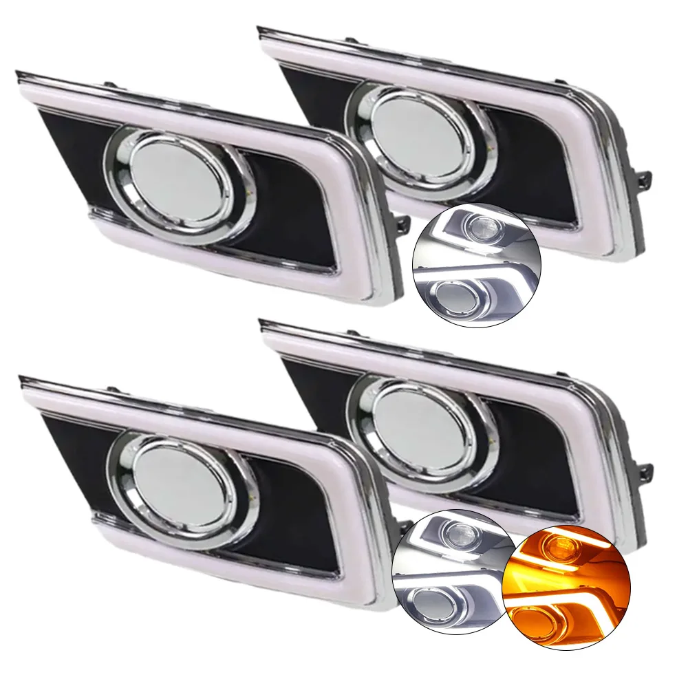 

Amber Fit for Nissan Sylphy 2016-2019 Fit for Nissan Sentra 2016-2019 White Car LED Daytime Running Light