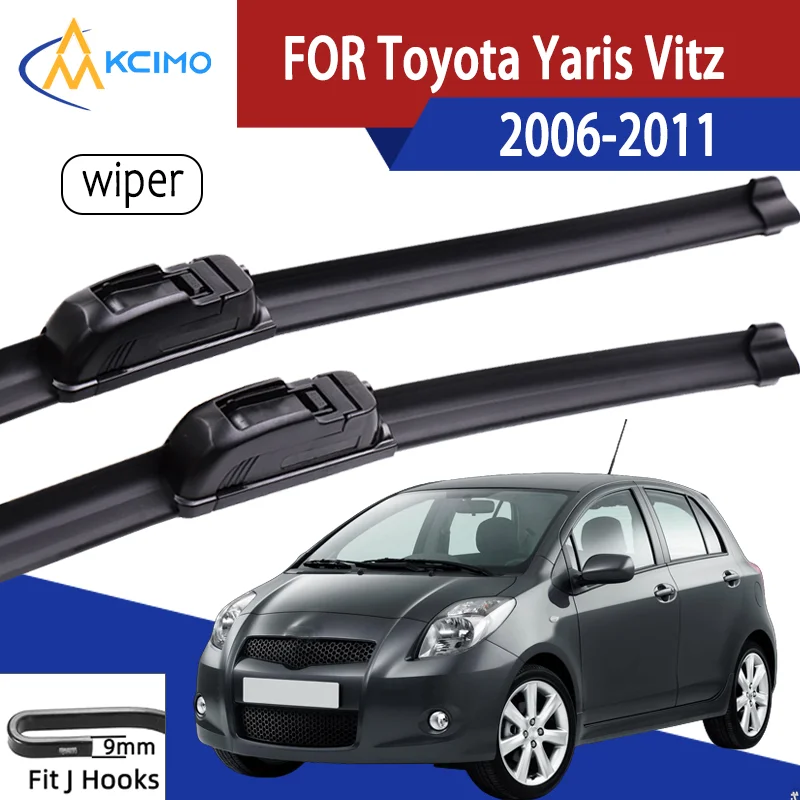 

Windscreen Window Wiper Blades For Toyota Yaris Vitz MK1 MK2 2006-2011 Cleaning Auto Accessories 24"+16"