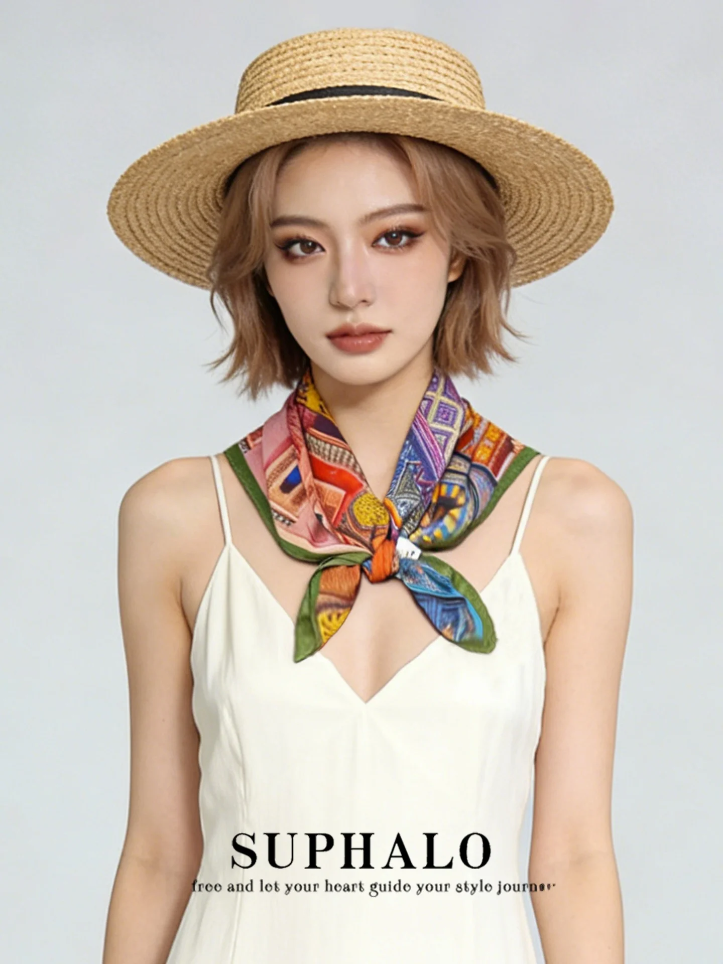 sup-silk-cotton-blend-decorative-scarf-korean-sle-printed-geometric-pattern-ethnic-wind-waist-curtain-youth-faion