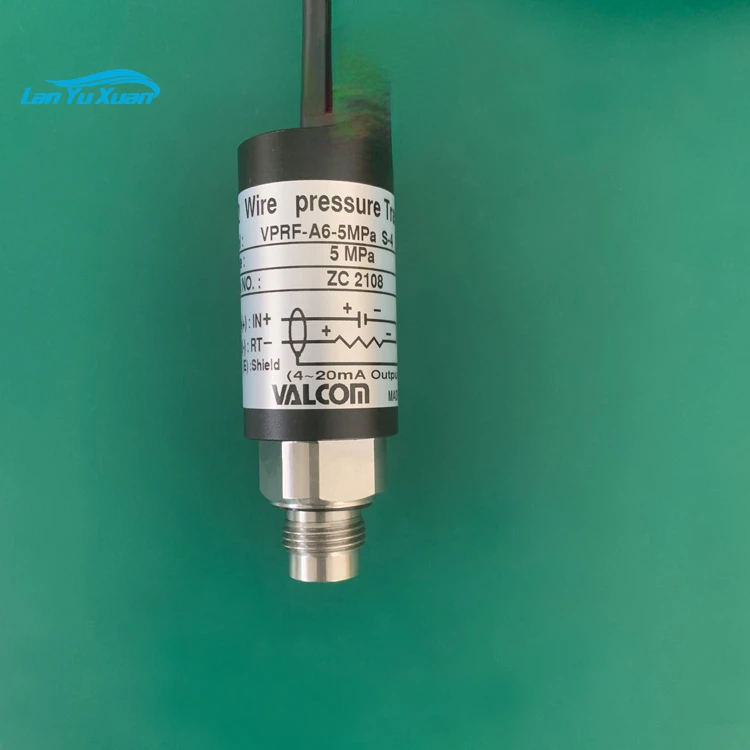 VALCOM pressure sensor VPRF-A6-2/5/VPRT/Q-A2/VHR3/VPS-A4 transmitter