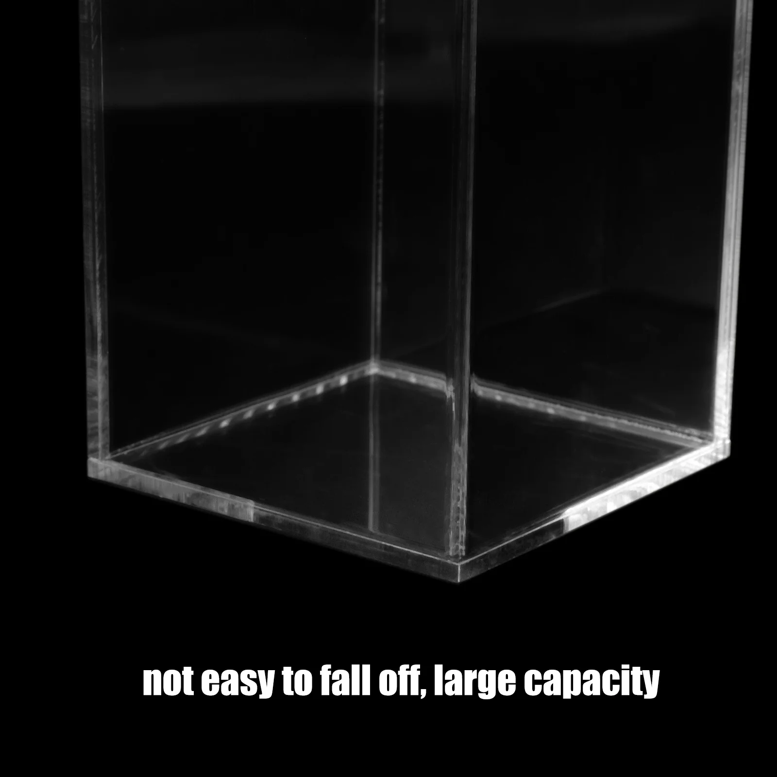 

2Pcs Acrylic Pen Organizer Desktop Holder Clear Pencil Storage Makeup Brush Organizer Acrylic Pen Holder