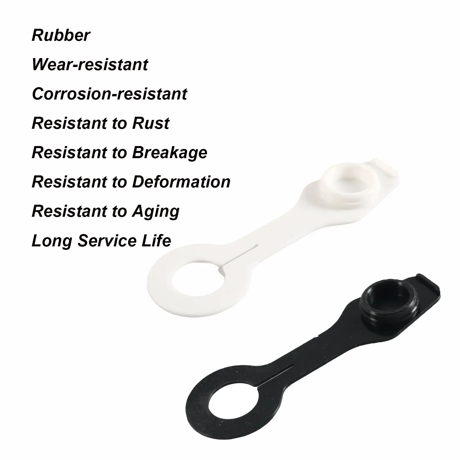 2PCS Brake Bleeder Screw Cap Grease Zerk Fitting Cap Rubber Dust Cover RV Water Inlet Plug Cap Black For Car Motorcycles
