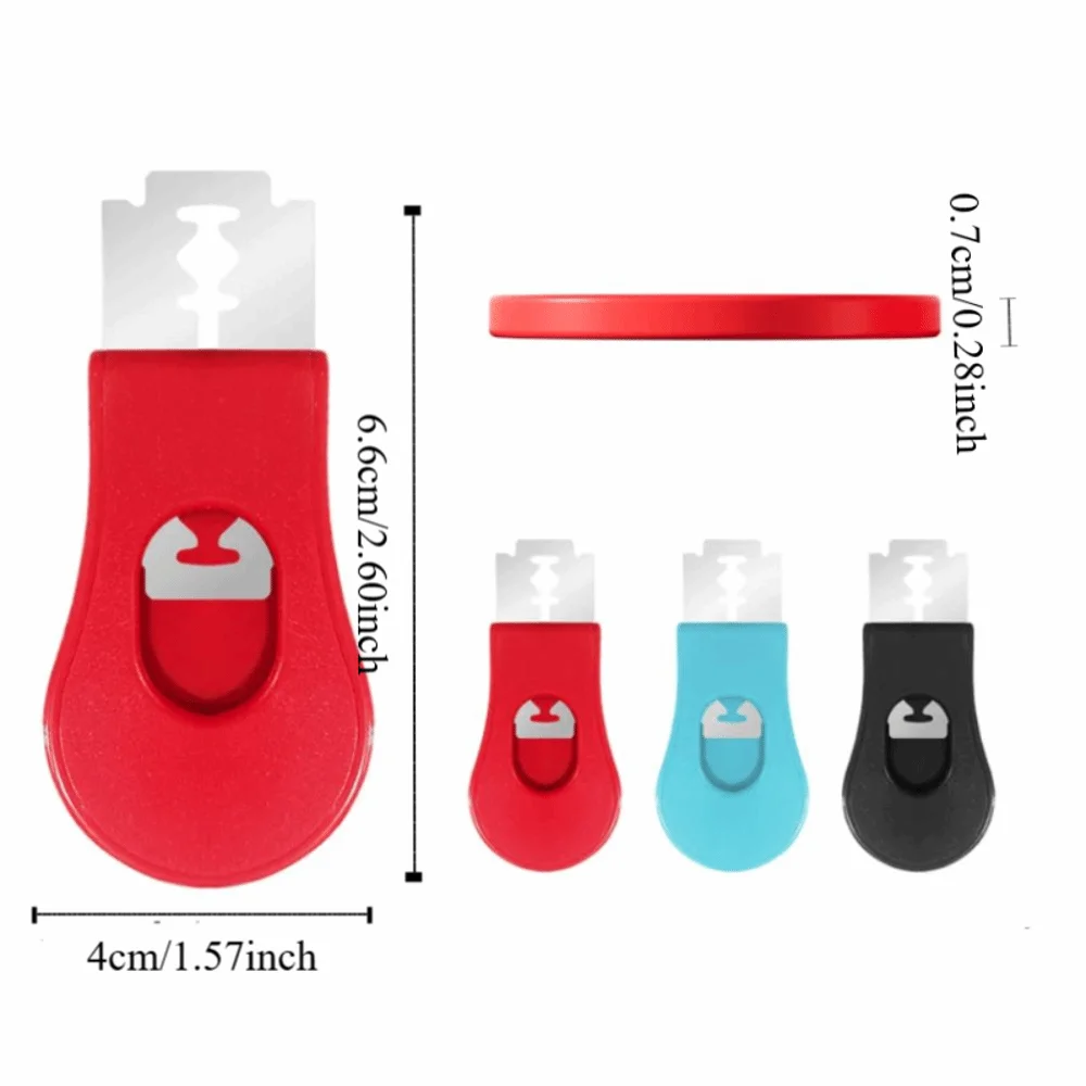 

2pcs Magnetic Bread Trimming Cutter Scalable Mini Sourdough Dough Cutter with Replacement Cutter Bread Lame Scoring Tool