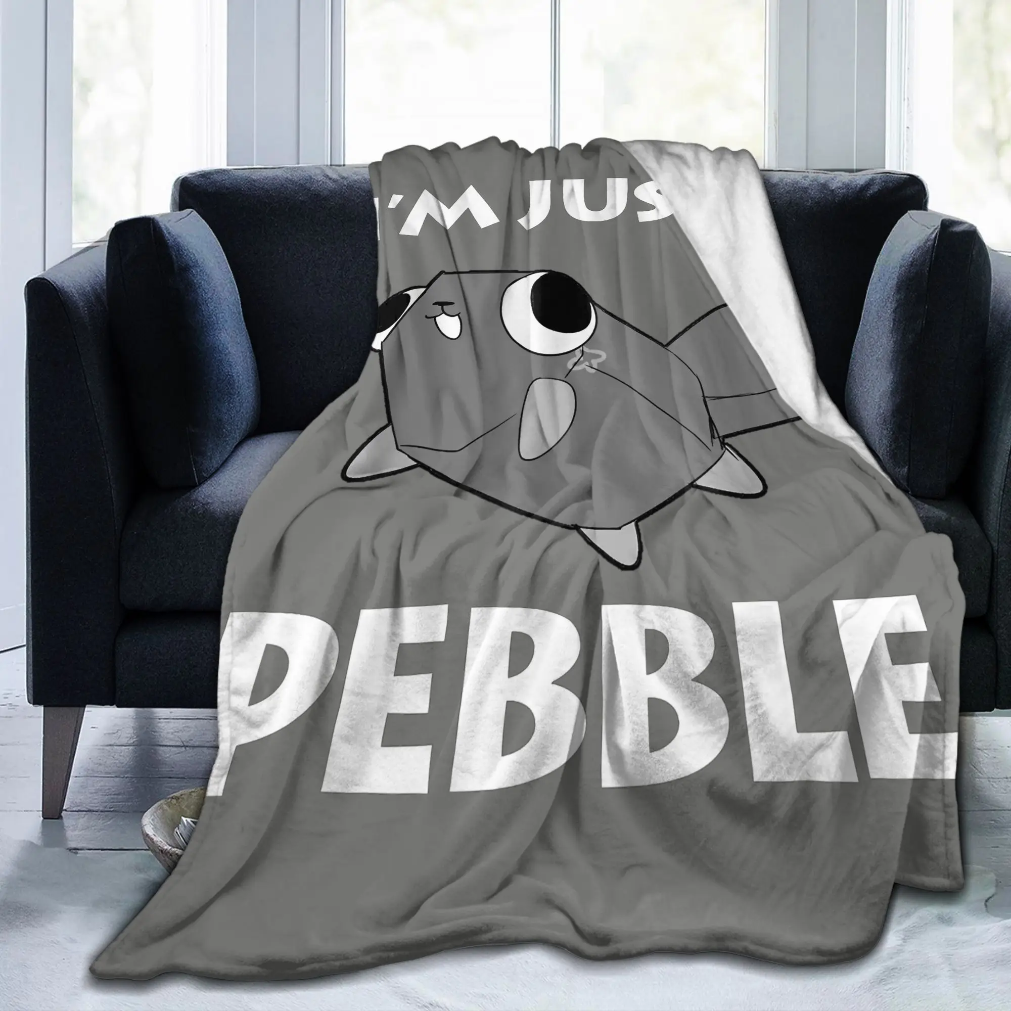 I'm Just a Pebble Dandy's World Blanket Flannel All Season Horror Game Multifunction Super Soft Throw Blanket for Bed