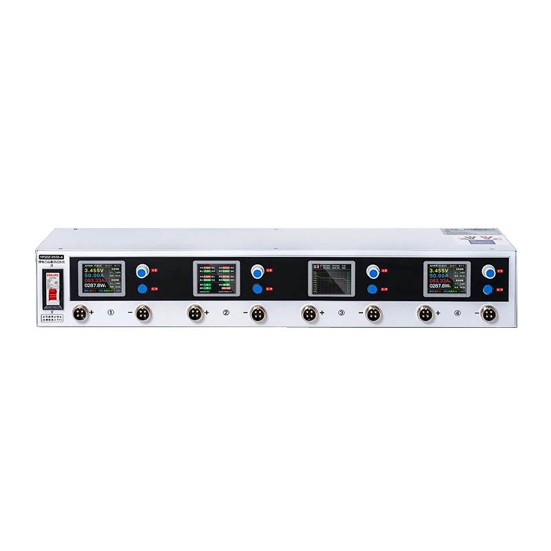 

4 channels 50A soft package large single cell lithium battery capacity tester charge and discharge capacity detection