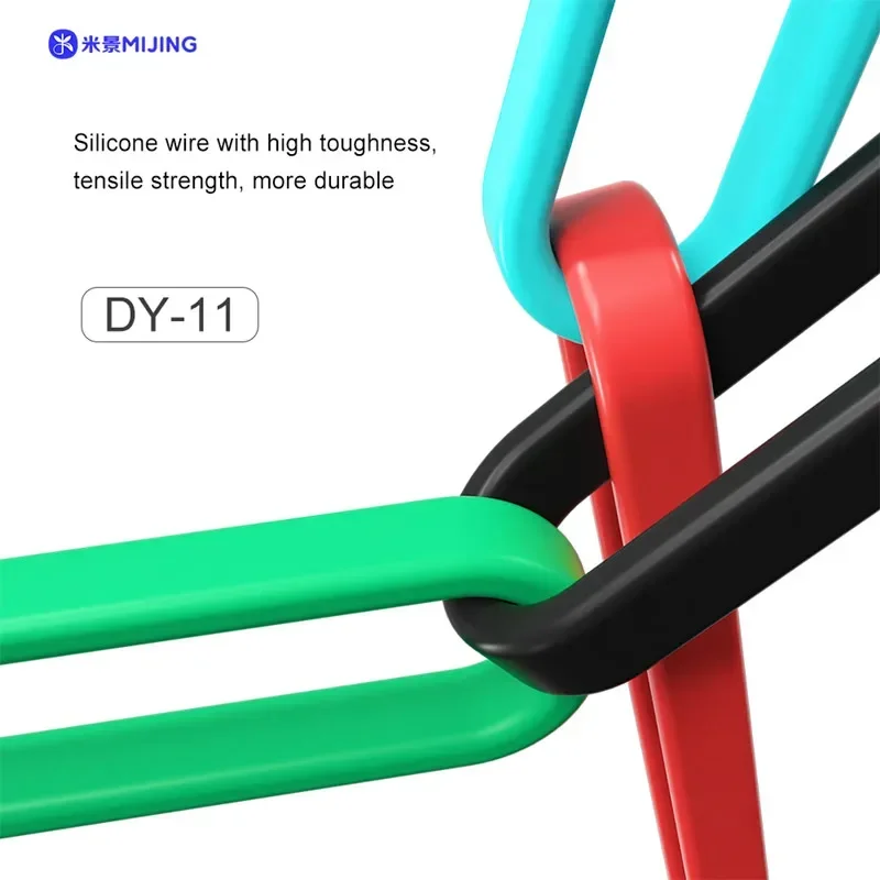 สายเคเบิลทดสอบแหล่งจ่ายไฟ MIJING DY-11 DC สำหรับเมนบอร์ด IP 8G-16ProMax Android สายเคเบิลซ่อมแซม สายเคเบิล FPC แบบนิ่มสำหรับเปิดเครื่อง