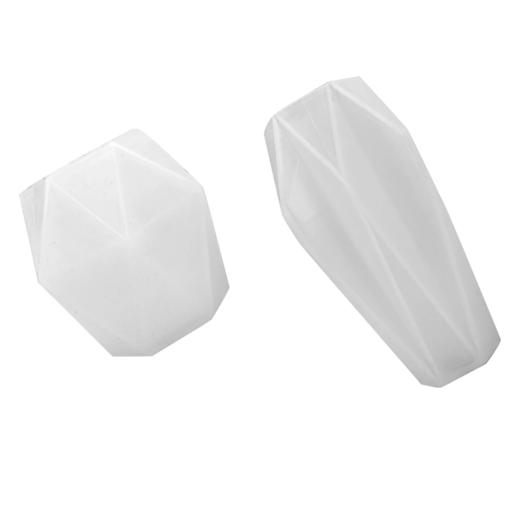 

2pcs Pear Shaped Silicone DIY Diy Mold Molds Diy Molds Creative Soap Casting Tea Light Flexible Storage