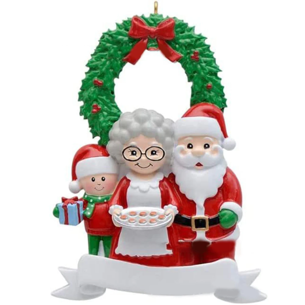 Personalized Snowman Family Decoration for Holiday Celebrations Unique Acrylic Ornament to Capture Family Memories