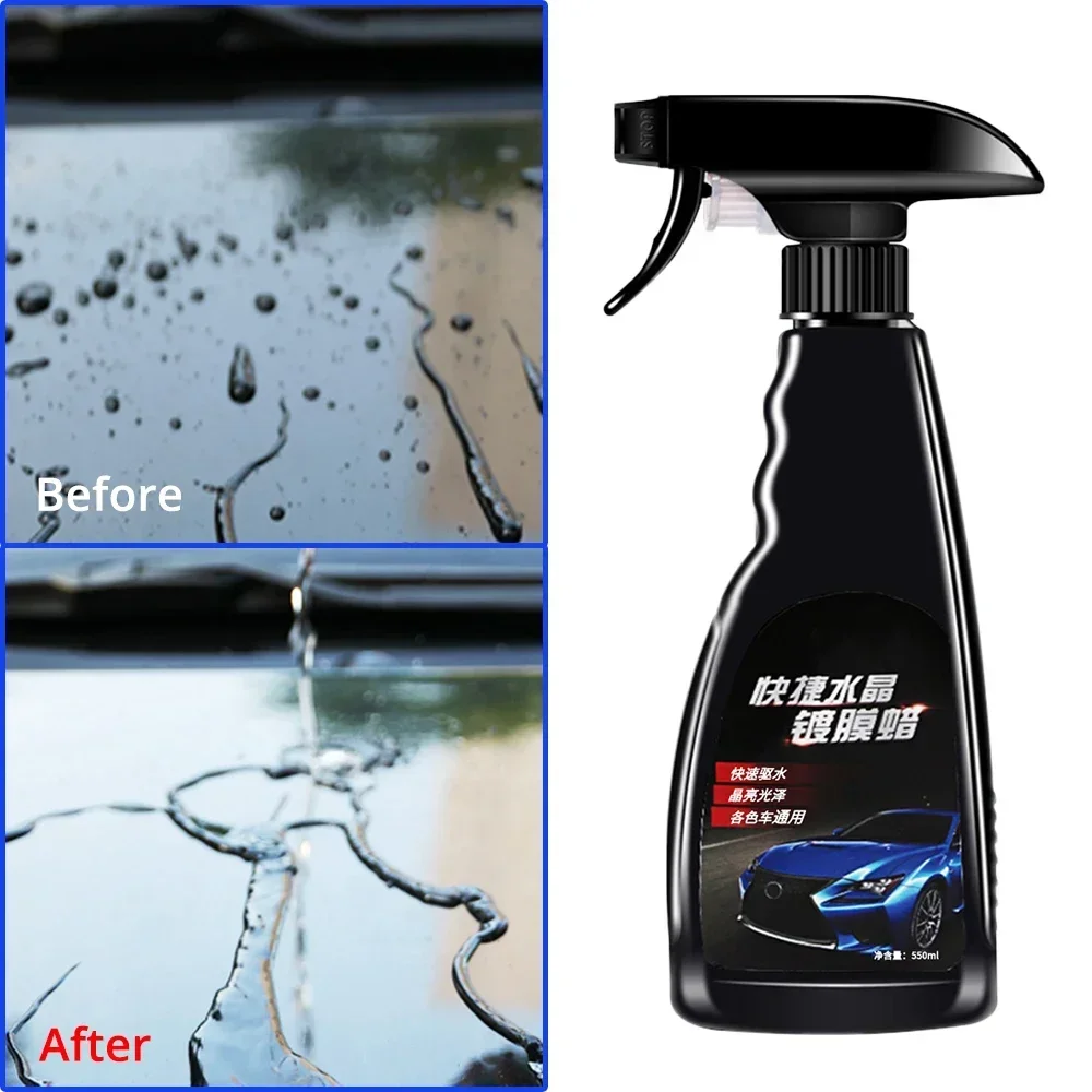 550ml Car Nano Hydrophobics Quick Coat Liquid Wax Ceramic Coating Cleaning Polishing Crystal Plating Sprays Sealant Paints Cares