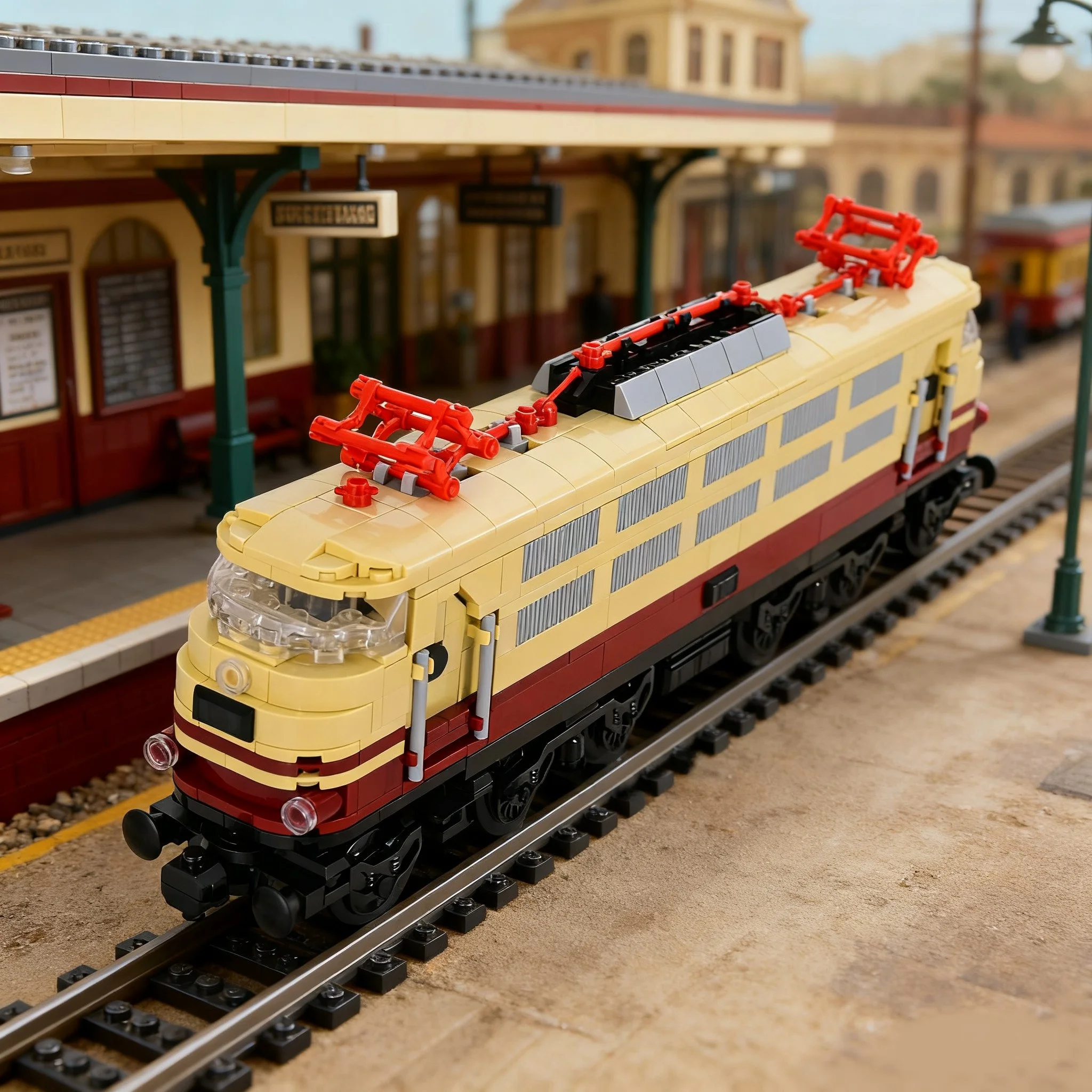 教育用鉄道車両ビルディングブロックモデル-br-03-ウィンドウシートカー組み立て玩具（中国製）4歳以上向け