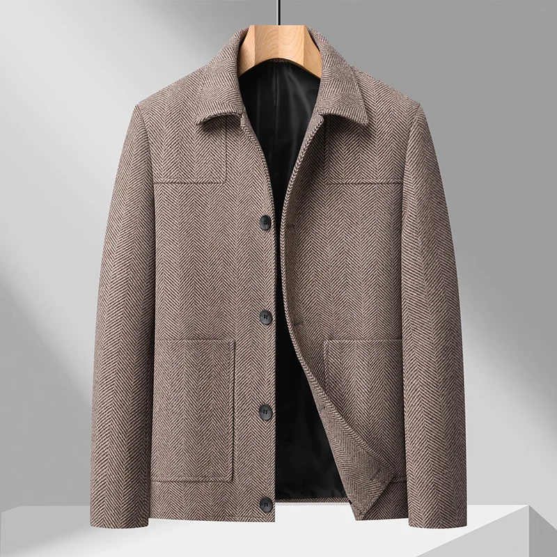 Nouvelle Veste Homme Printemps/Été 2026 - Anti-plis, Douce, Coupe Ajustée, Manteau de Mode Professio
