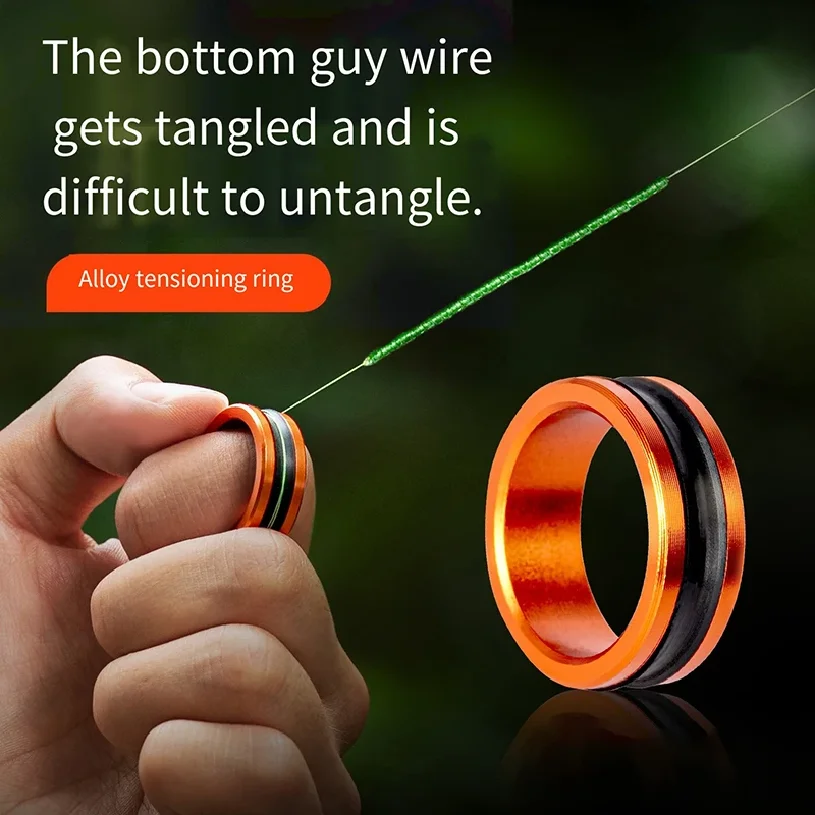 

1pc/2pcs Alloy cable ring Fast line cutting Anti-slip Protect hands/fishing reel Tighten the leader knot fishing tools