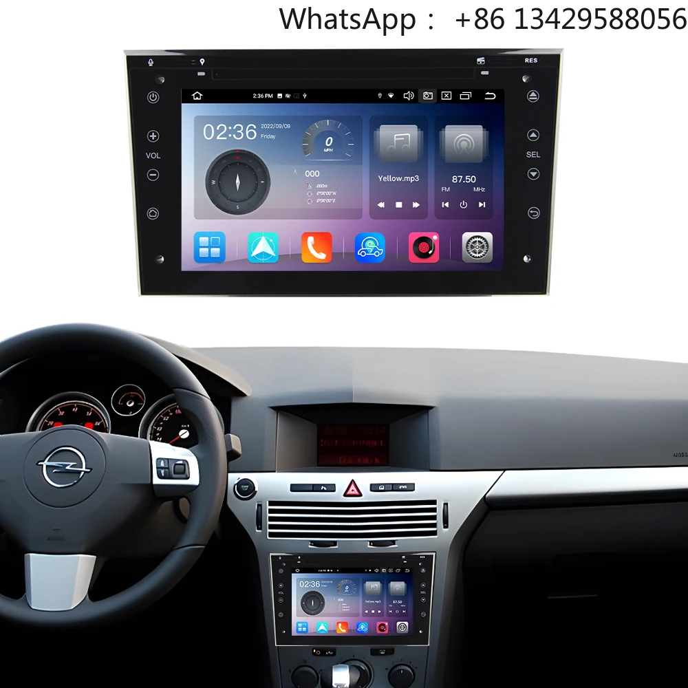 7'' 2 Din Car Stereo Radio Multimedia Player DVD Android10.0 Octa-core 4+64G for Opel  Vectra  Zafira GPS RDS USB