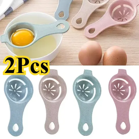 2 pezzi separatore di uova filtro bianco e tuorlo utensile da cucina separatore di cottura utensili da cucina