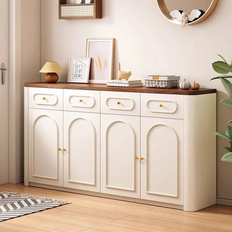 

Vintage Minimalist Shoe Cabinet Display Quality Space Saving Shoe Cabinet Storage Narrow Wooden Zapatera Furniture For Home