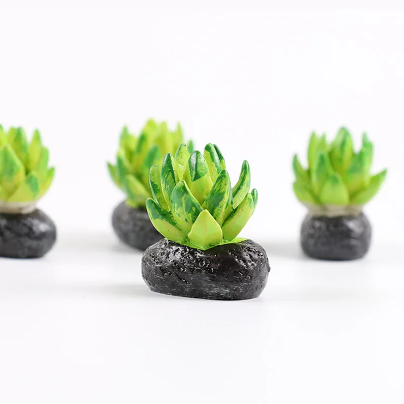 Home Furnishings Doll House Moss Micro-Landscape Decoration Simulation Mini Plant Jewelry Desktop Decoration