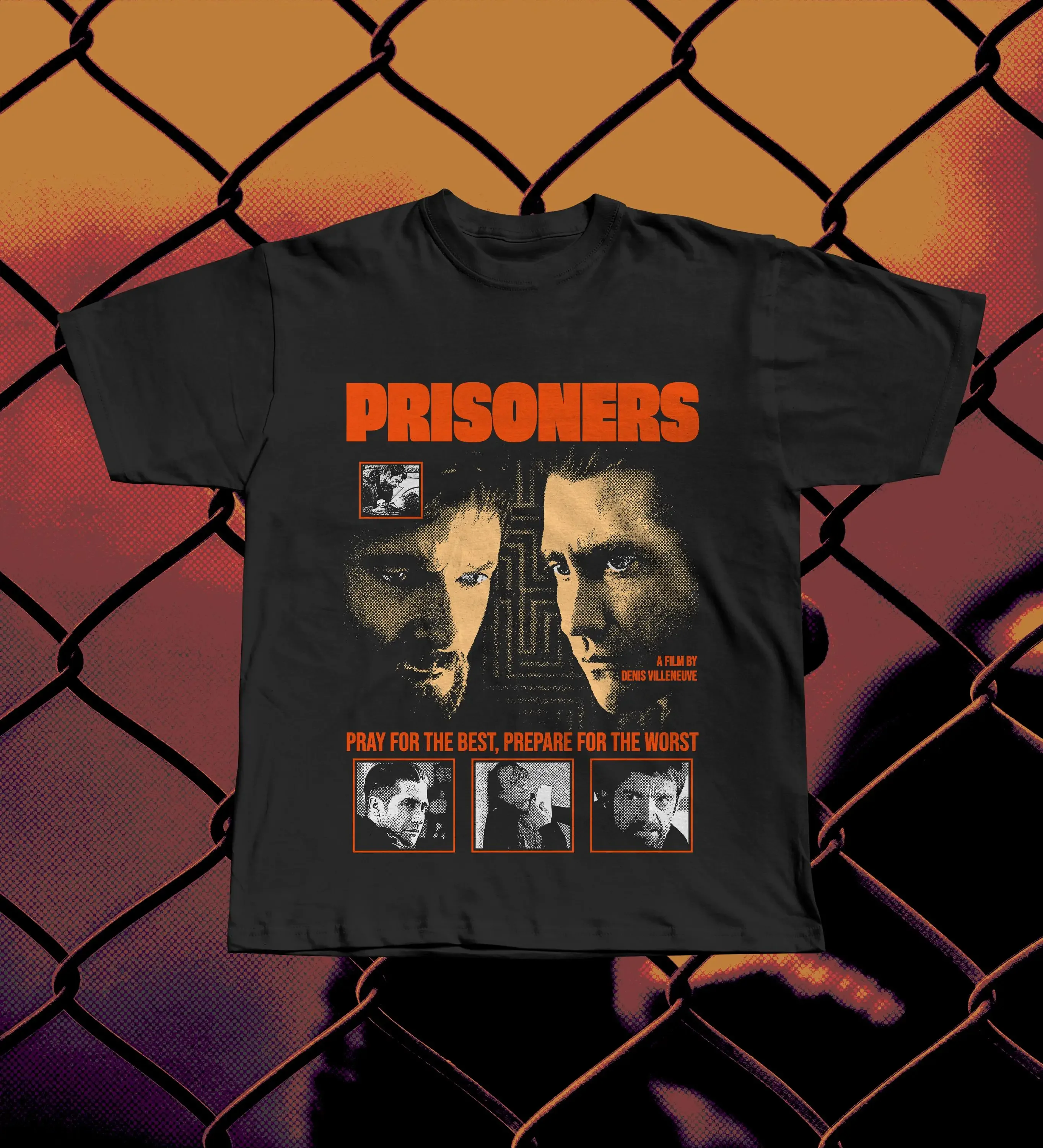 Prisoners Movie Shirt - Jake Gyllenhaal Hugh Jackman T-Shirt - Denis Villeneuve Thriller Tee - Detective Loki 2013 Film