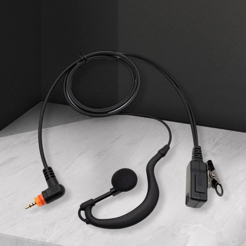 Ohrbügel-Headset mit PTT-Mikrofon für SL1M SL2M-Funkgerät, 97 langes Hauptkabel