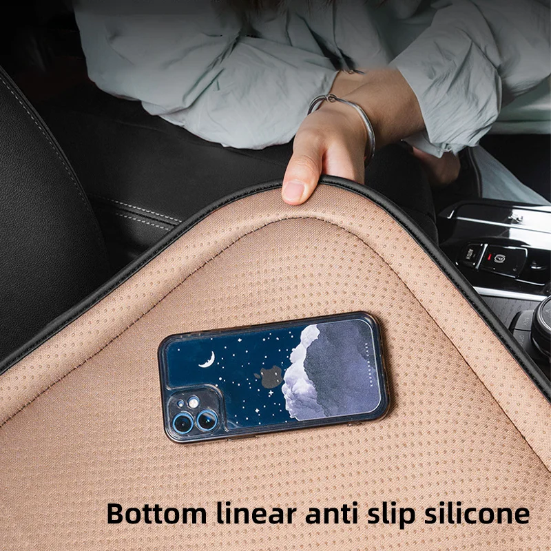 Leather Car Seat Cover Breathable Front Seat Cushion Protect Mat for Honda Nx500 Civic Fit Accord CRV HRV Jazz Odyssey Chair Pad