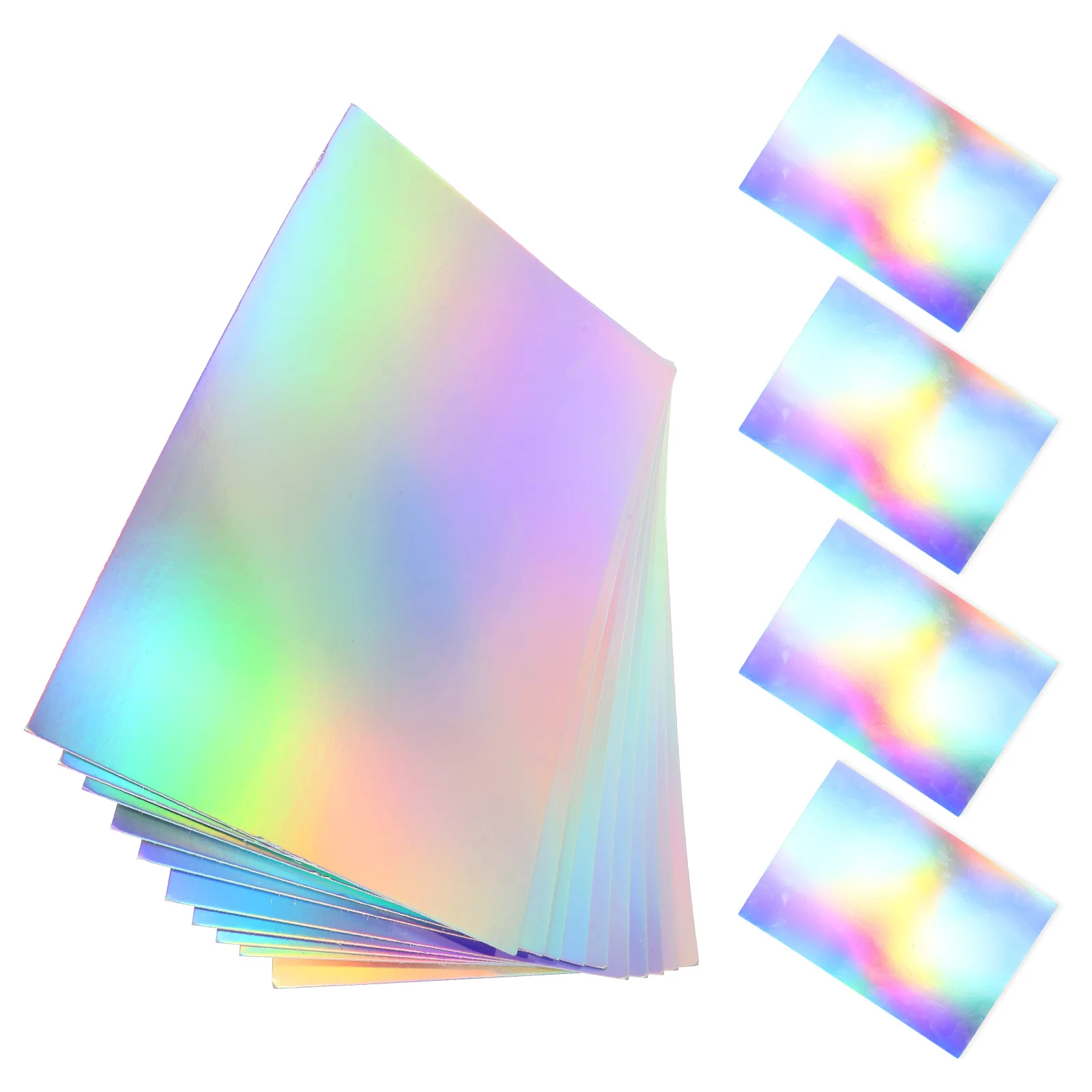 

50pcs Paper Bright Colors Non-fading for DIY Handicrafts Scrapbooking Decorative Sheets Kids Projects Folding