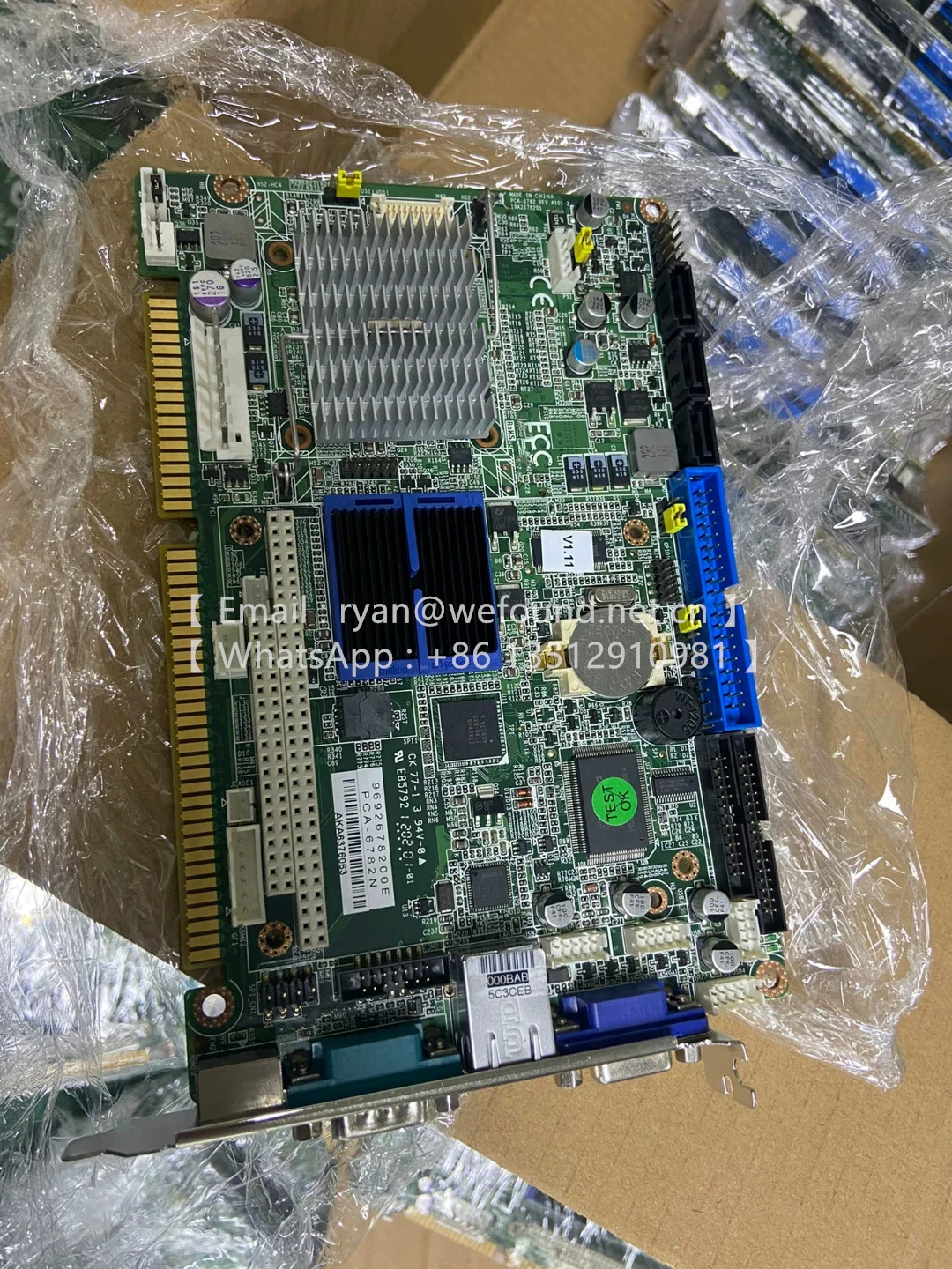 PCA-6782 REV.A1 PCA-6782N N455 1.66 GHz  512 KB L2 Cache