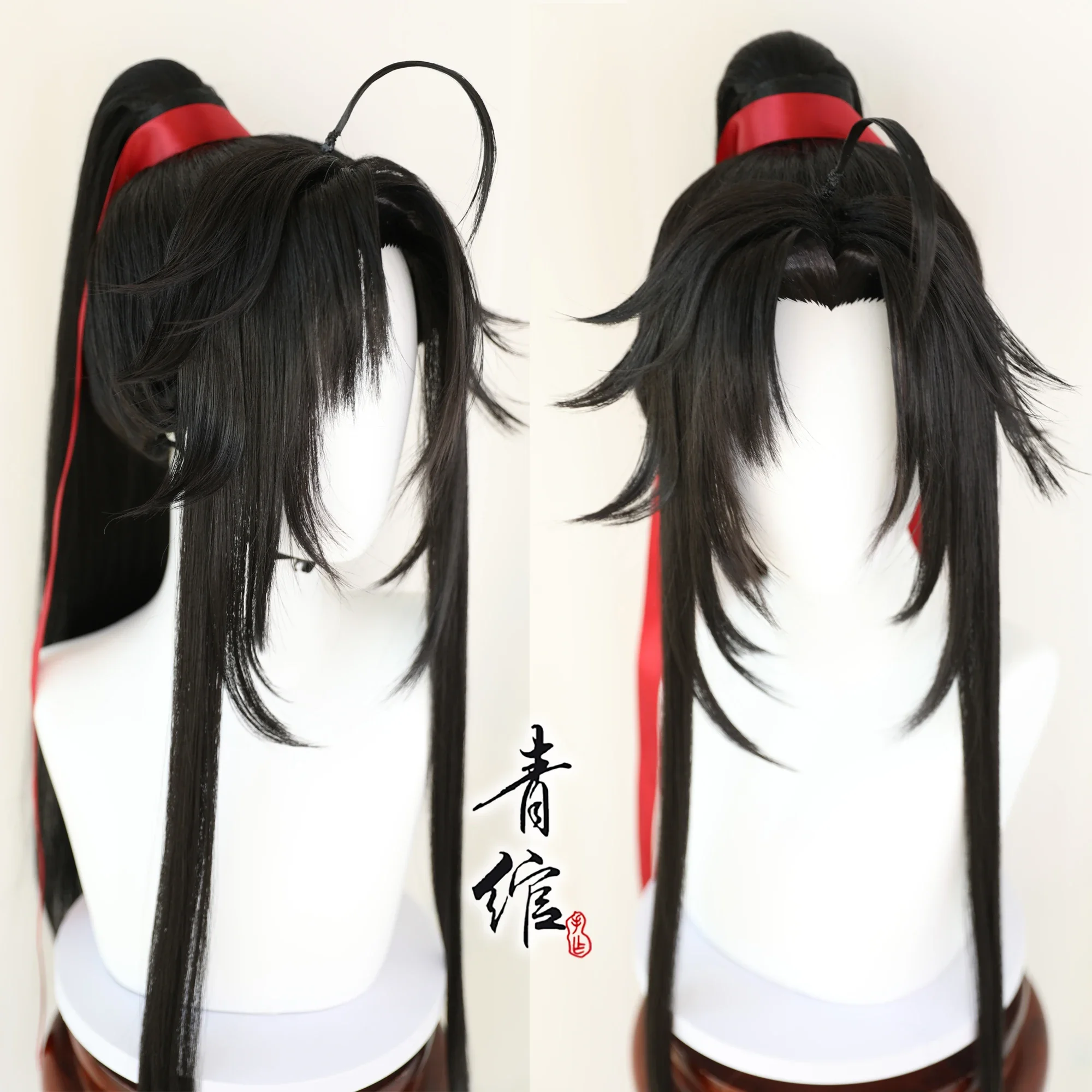 New Grandmaster Of Demonic Cultivation Young Wei Wuxian Wei Ying Matched With Ancient Style Wig Cosplay Costume Han Fu Halloween