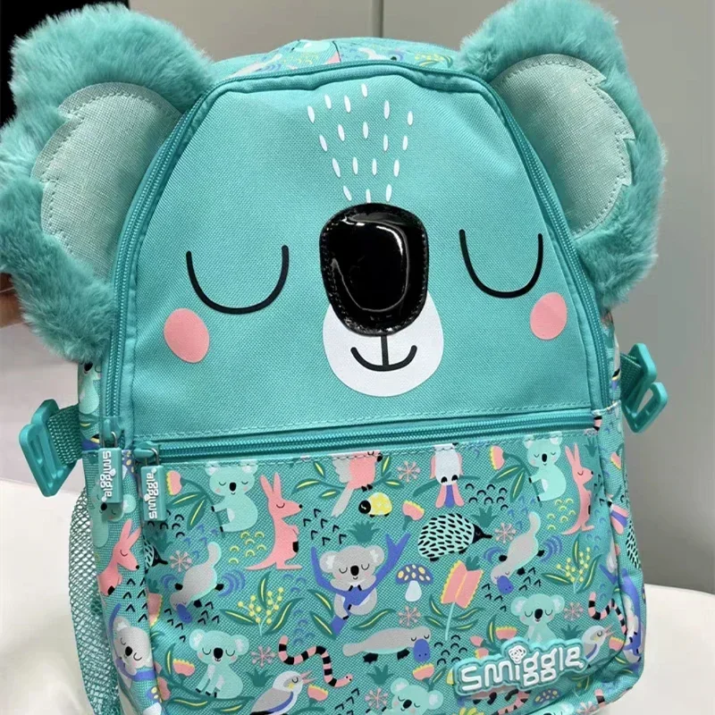 Smiggle School Bag Children Stationery Student Pen Case Backpack 8-color Ballpoint Pen Meal Bag  Student Gift