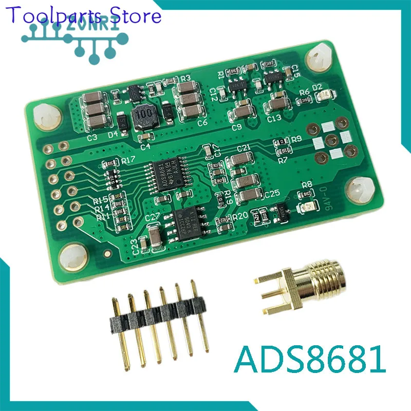 Ads8681 16 Bit 1msps sar adc Modul einzelner bipolarer 2,56-12,288 V Eingang